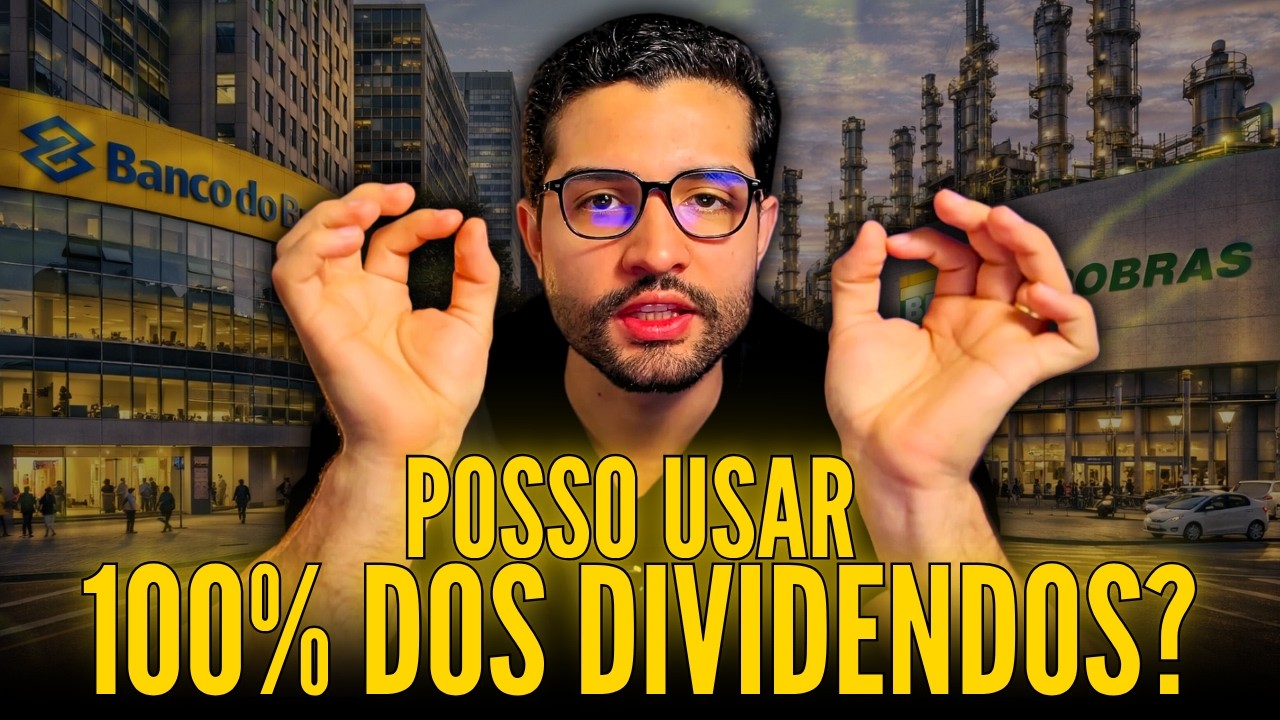 É POSSÍVEL USAR 100% DOS DIVIDENDOS DAS AÇÕES SEM PERDER DA INFLAÇÃO?