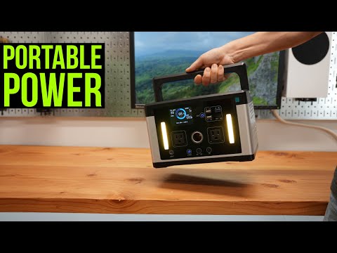 Luby Power Station for Camping and Emergency Backup