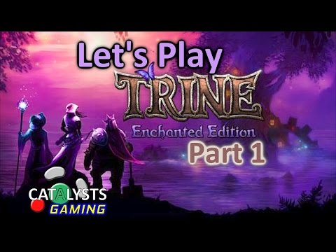 Let's Play Trine: Enchanted Edition Co-Op Part 1 - Trine Too Hard