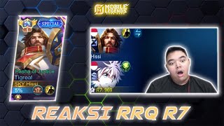 Download lagu RRQ R7'S REACTION TO TIGREAL'S TOP GLOBAL GAME mp3