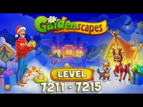 GardenScapes level 7211 - 7215 HD