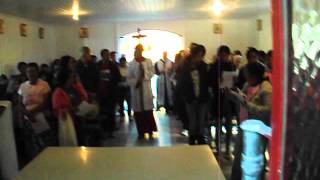 preview picture of video 'missa com bispo em Adrianópolis na comunidade sete barra'