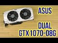 Видеокарта ASUS DUAL-GTX1070-O8G - відео