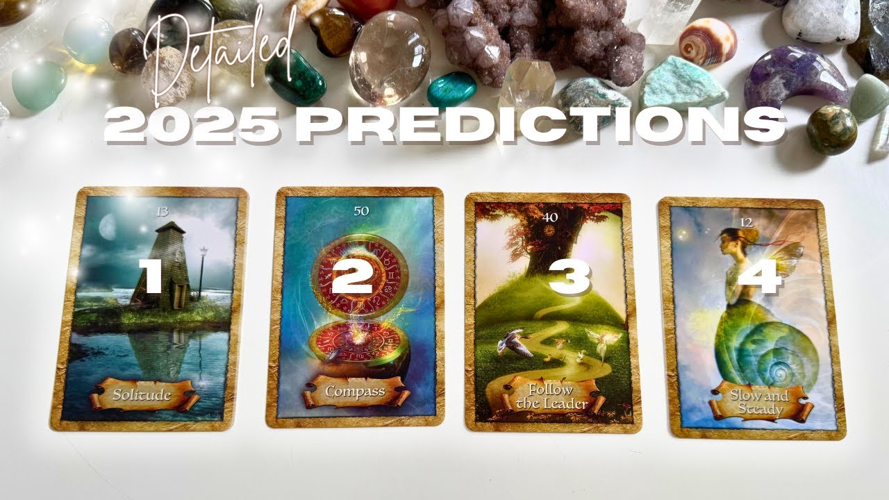 Detailed 2025 Predictions 🤍 MONEY 💰 LOVE 💞 GROWTH 🕯️ Pick A Group 🌈 Tarot Reading