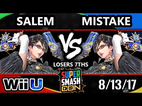 Smash Con 2017 Smash 4 - MVG | Salem (Bayonetta) vs Mistake (Bayonetta) Wii U L7