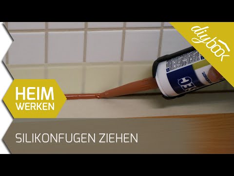 Silikonfugen ziehen leicht gemacht