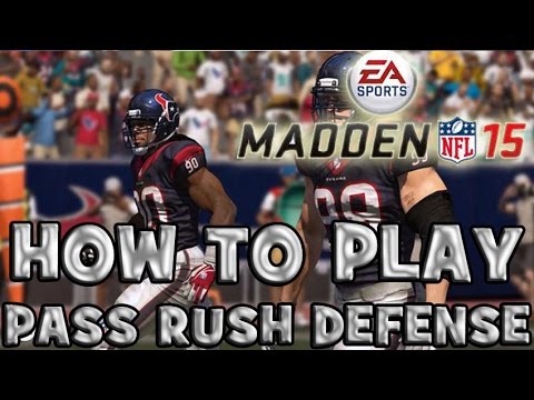 Madden 15 Tutorial: How to Play Pass Rush Defense + Tips (XBOX ONE/PS4)