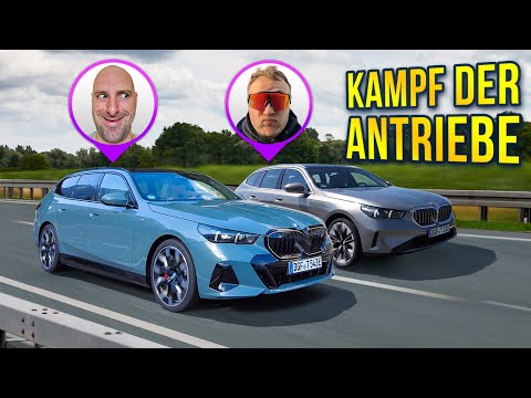 1.100km BMW i5 vs. BMW 520d: ELEKTRO vs. DIESEL Showdown