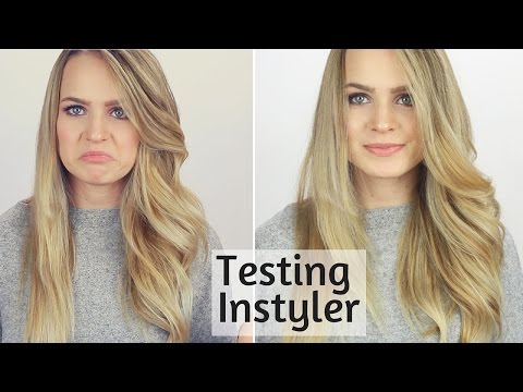 I Try the Instyler for the First Time!