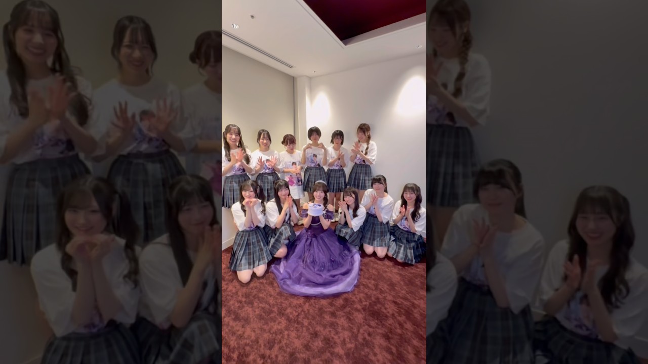 可憐なアイボリー 柴咲あかり卒業公演 〜灯は照らせていましたか？〜皆さんと消えない思い出を作ることができて幸せです💜#可憐なアイボリー #カレアイ