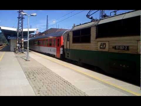 Odjezd Ex 145 Landek z České Třebové