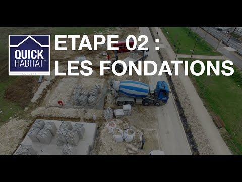 02/11 - LES FONDATIONS D'UNE MAISON INDIVIDUELLE