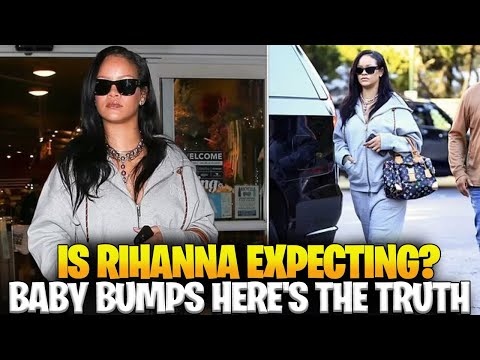 Rihanna Sparks Pregnancy Rumors AGAIN?!Baggy Clothes Got Fans Talking!Is Baby #3 on the Way?!👀🤰🏽🍼💥🔥