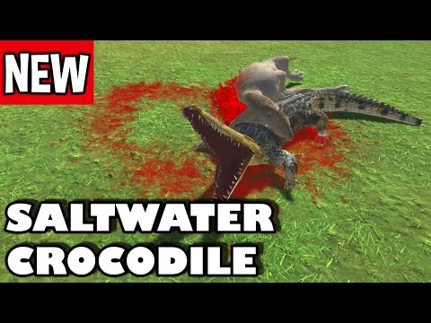 NEW! Saltwater Crocodile vs Every Unit (Part 1) | Animal Revolt Battle Simulator