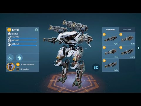 NEW EIFFEL TITAN IS BUGGED ALREADY? TESTING IT OUT! (War Robots)