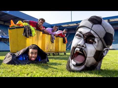 EXTREME HIDE & SEEK IN FOOTBALL STADIUM