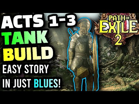 Path of Exile 2 – Acts 1–3 Made EFFORTLESS (Face Tank All Content, Can Clear in ALL VENDOR BLUES)