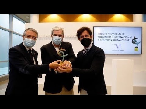 Entrega del Premio de Solidaridad Internacional y Derechos Humanos de la Diputacin de Mlaga a 