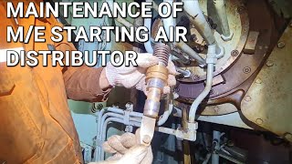 [EXPLAINED] Starting air distributor maintenance!  MAN B&W #marineengineer #dieselengine