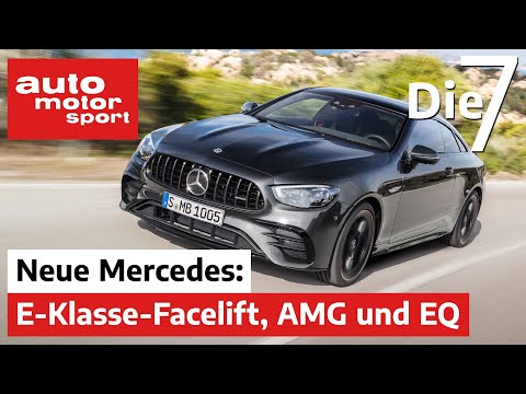 Mercedes-Neuheiten: E-Klasse-Facelift, AMG und viel Elektrifizierung | auto motor und sport