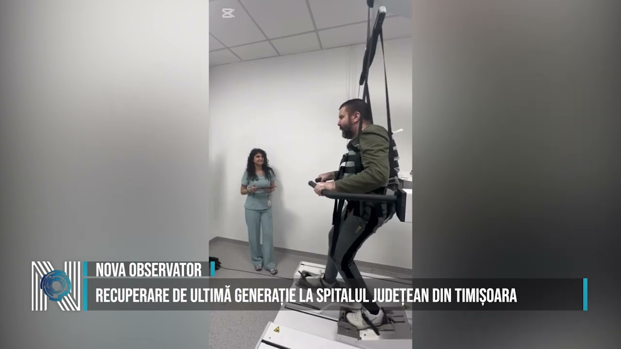Recuperare de ultimă generație la Spitalul Județean din Timișoara
