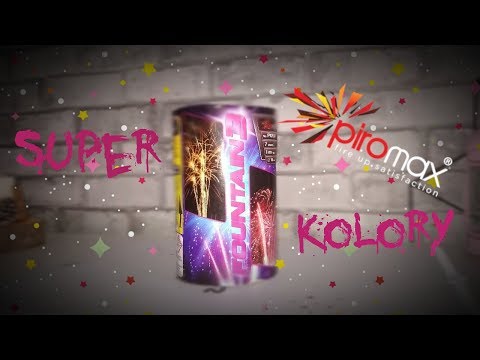Kolorowy Wulkan Fountain 3 PXF 204 Piromax AS Fajerwerki