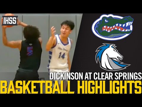 Dickinson at Clear Springs - 2023 Week 23 Basketball Highlights