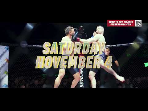 Eternal MMA 81: Gold Coast | November 4 | Tickets On Sale Now!