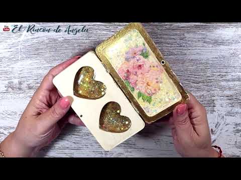 DECOUPAGE FOR BEGINNERS - Wooden box decorated with DECOUPAGE