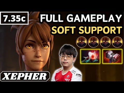 10600 AVG MMR - Xepher MARCI Soft Support Gameplay - Dota 2 Full Match Gameplay