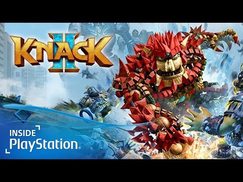 Knack 2 auf PS4 - Neue Eindrücke aus dem Sequel: Koop Gameplay & Schwierigkeitsgrad