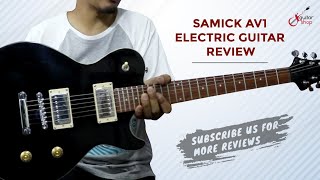 Video thumbnail for Samick Greg Bennett AV1 Electric Guitar Reveiw | Guitar Shop Nepal by Guitar Shop