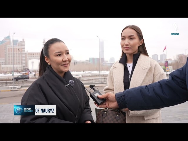 Ұлттық ұлан сарбаздары Наурыз мейрамы қарсаңында астаналық тұрғындарға тосын сый жасады