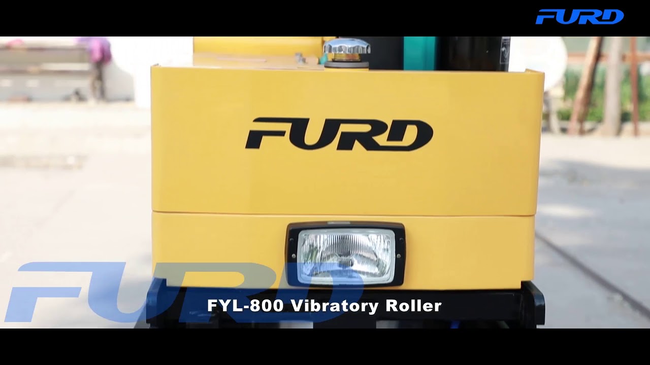 FYL-800 Vibratory road roller