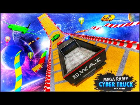 US Police Car Ramp Car Games - New Car Stunt Game 2026