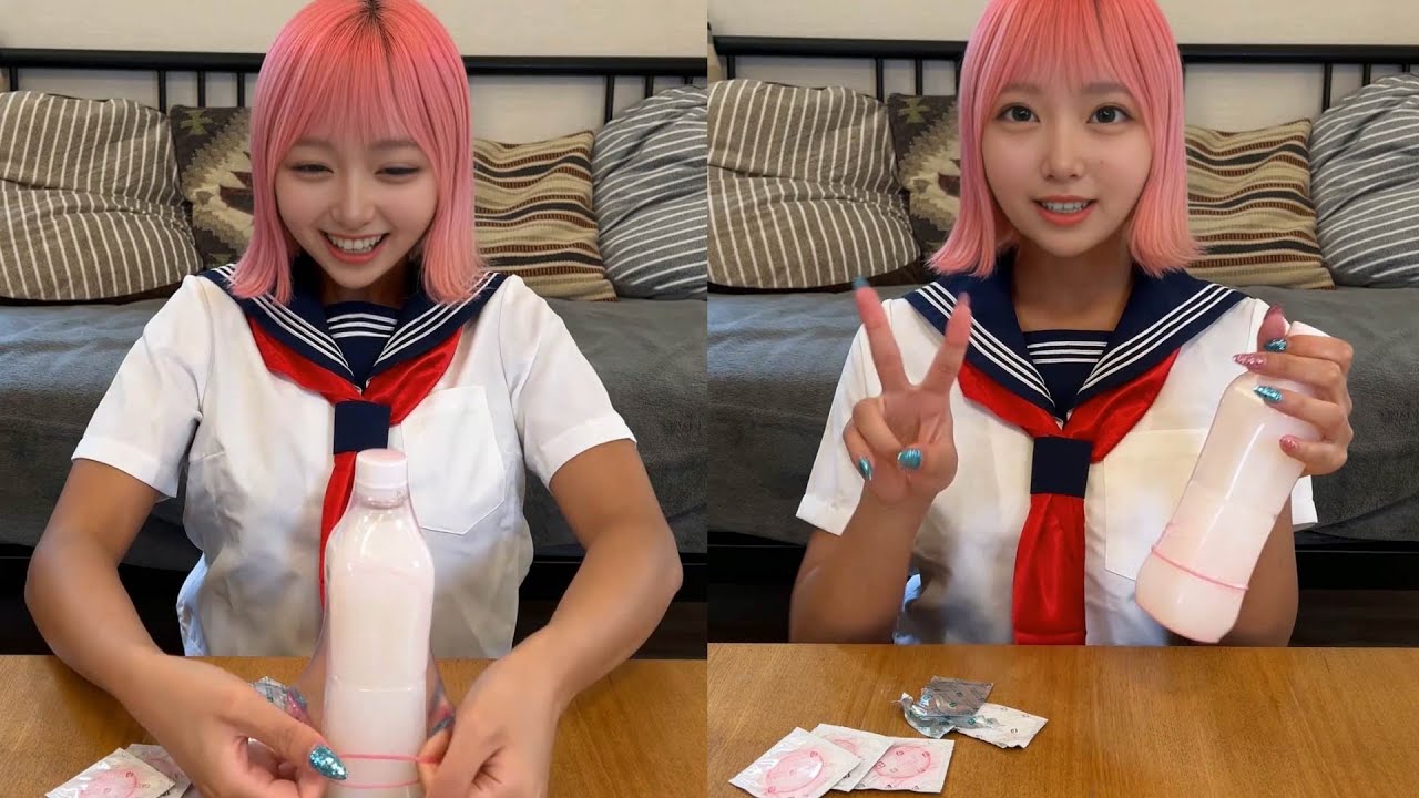 30秒以内にコンドーム何個付けれるか挑戦してみた