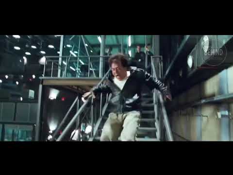 Chakie chan (armour of god) behind the scene