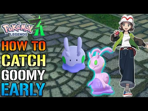 Pokémon Legends: Z-A How To Catch "Goomy" Early & Evolve Him Into Sliggoo (Capture Guide)
