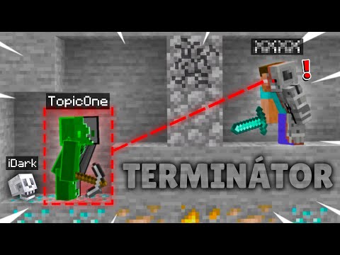 TopicOne - Minecraft, but a Terminator is Chasing!