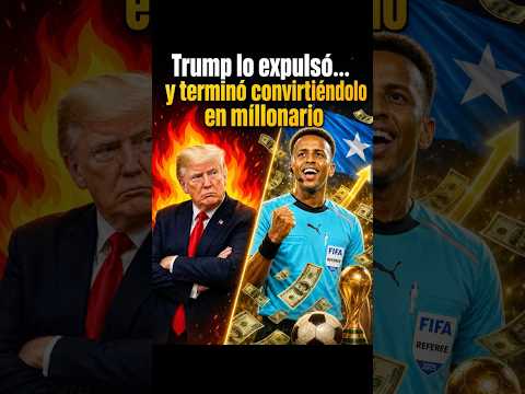 Trump ahuyentó a Omar, pero lo convirtió en millonario#shorts #celebrity #trump #omarartan #football