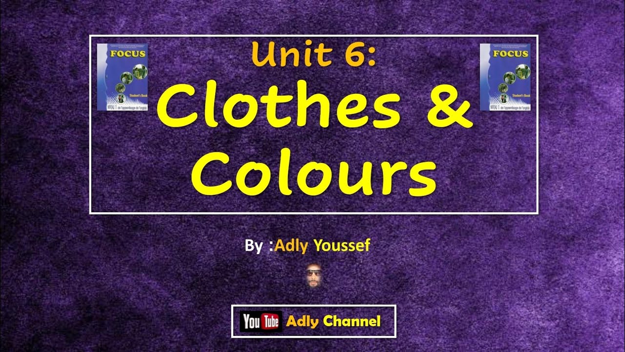 Unit6: Clothes-Colours-Shoes..Dialogs Reading.Comprehension Questions. Exercises. VIP Glossary