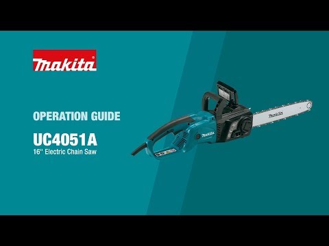 Elektrinis pjūklas Makita UC4051A 40cm (16") video