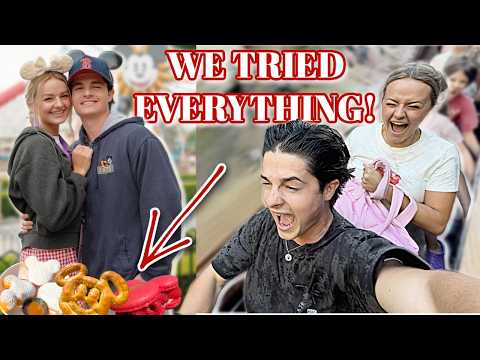 DISNEYLAND TRIP! *we tried things we've never done before*