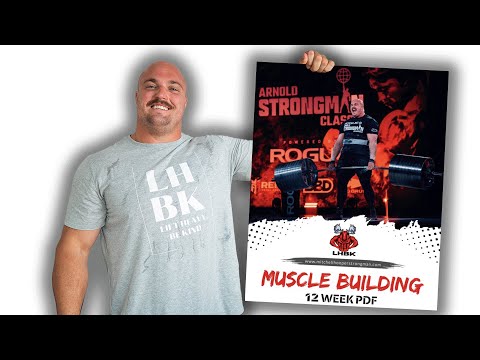 Learn To Build Muscle FAST Using My Muscle Building Program (PDF Program)
