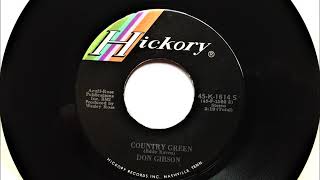Country Green , Don Gibson , 1971
