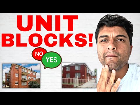 Block Of Units Property Investment - Too Good To Be True?