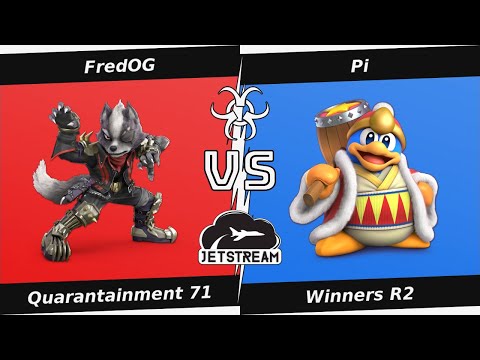 Quarantainment 71 Winners R2 - FredOG (Wolf) Vs Pi (King DDD) - SSBU