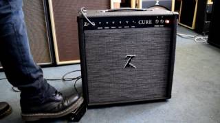 Video thumbnail for Dr. Z Cure variable boost footswitch demonstration w/ Bradfute T-Style by Dr Z Amplification