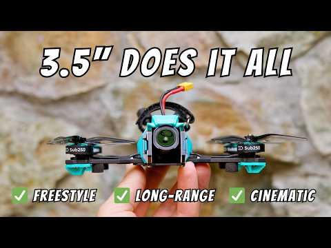 Sub250 Oasisfly35 can do cinematic, freestyle & long range! Is it the best FPV drone for you?