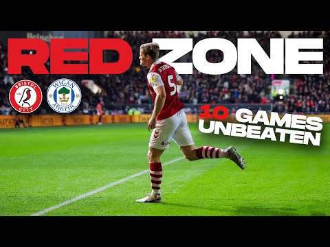 BIG ROB HEADS HOME 💥 | Bristol City 1-1 Wigan Athletic | Red Zone